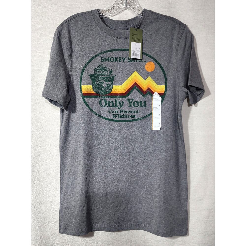 Smokey the bear Men's small shirt